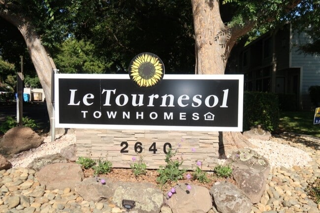Entrance Signage - Le Tournesol