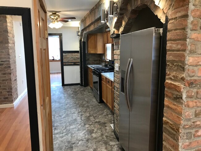 Real Brick in Kitchen - 8913 S Muskegon Ave