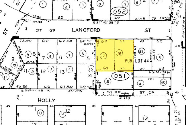 Plat Map - Casablanca Apartments