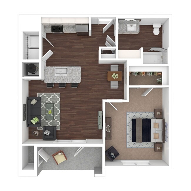 Plano de planta - The Slate