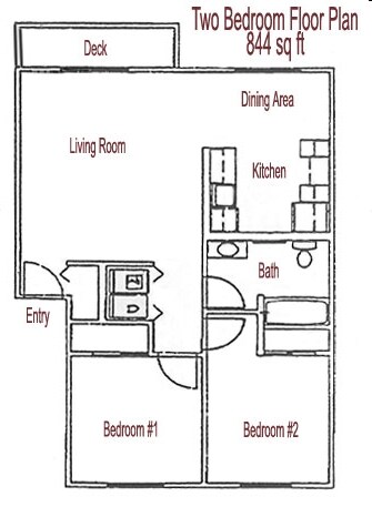 2HAB/1BA - Mountainside Apartment Homes