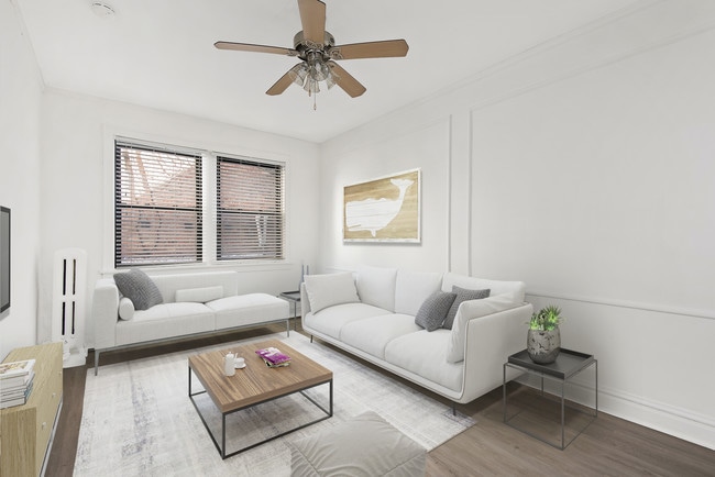 Sala de estar de 1 dormitorio y 1 baño - 1049 W. Oakdale