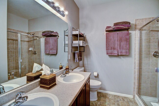 In Bedroom Master Bath with Two Sinks - 7956 W 54th Ave