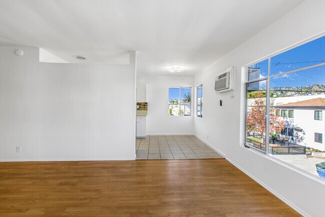 view from entrance - 7610 Romaine St