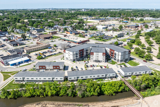 Aerial Photo - The River Apartments & Townhomes