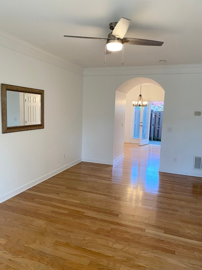 View of your living room as you come into your front door. - 809 Benton Ave