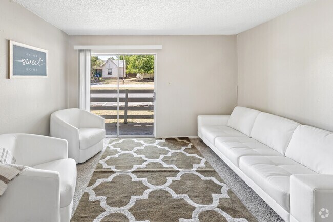 Plano de planta 2 - 1 dormitorio, 1 baño - 515 pies cuadrados - Sala de estar - Avalon of Lawton