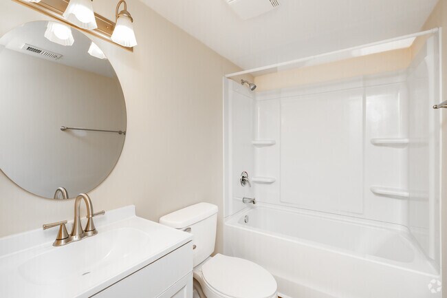 2 habitaciones, 2 baños - 1072 pies cuadrados - Baño - Aztec Villa Apartments