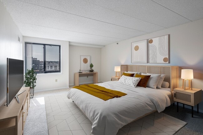 GatewayatMalden2BedCUnit905SecondBedroom_staging - Arrive Malden Apartments