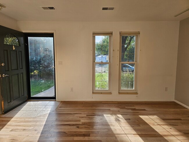 Looking out front door - 3680 Quail St