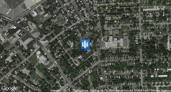 Aerial - Palmer Court Apartments