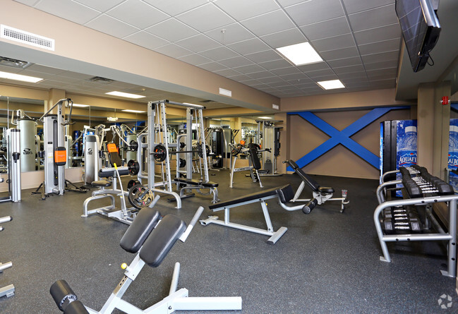 Fitness Center - Campus Town Apartments