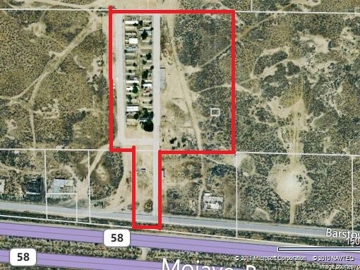 Aerial Photo - Desert Palm Mobile Home Park