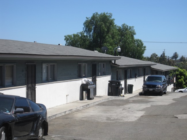 Property looking South - Delta Street Apartments