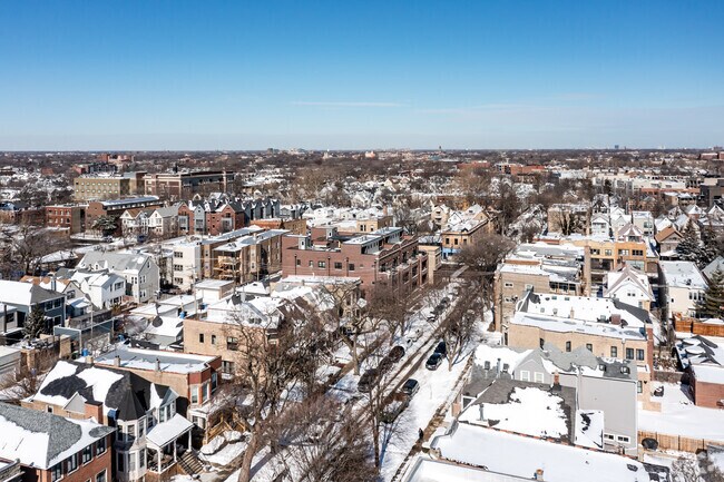 Aerial Photo - 3950 N Hoyne Ave