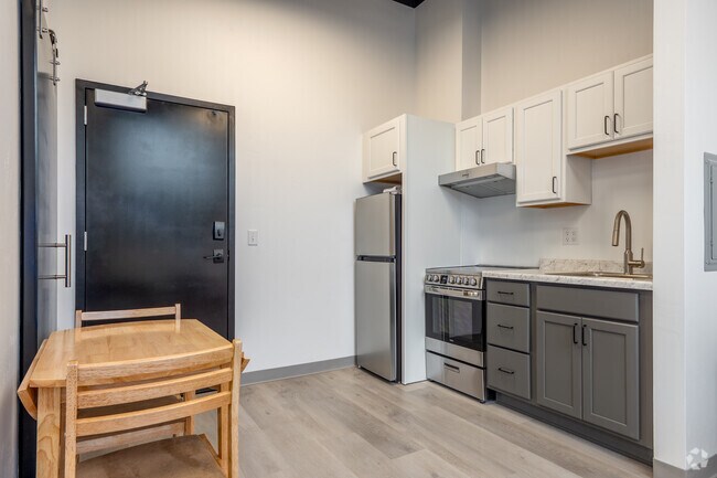 Estudio - 293 pies cuadrados - Cocina - 1101 E South River