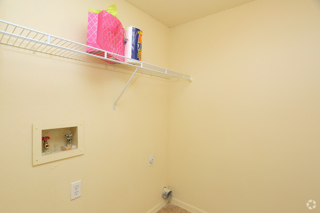 Washer/Dryer Connections - Peppertree Condominiums