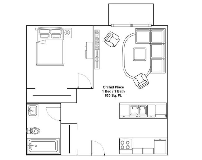 Foto del edificio - Orchid Place Apartments