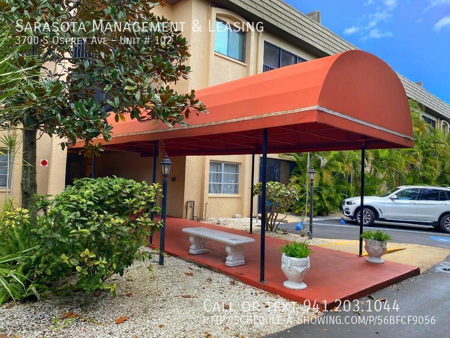 3700 S Osprey Ave Unit 102, Sarasota, FL 34239 Condo for Rent in
