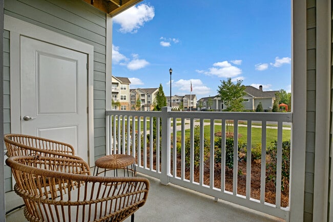 Personal Balcony - Ascent at Mallard Creek Apartments