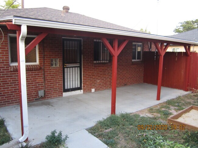 Back Patio - 4700 W 36th Ave