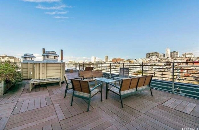 Roof deck - 1635 California St