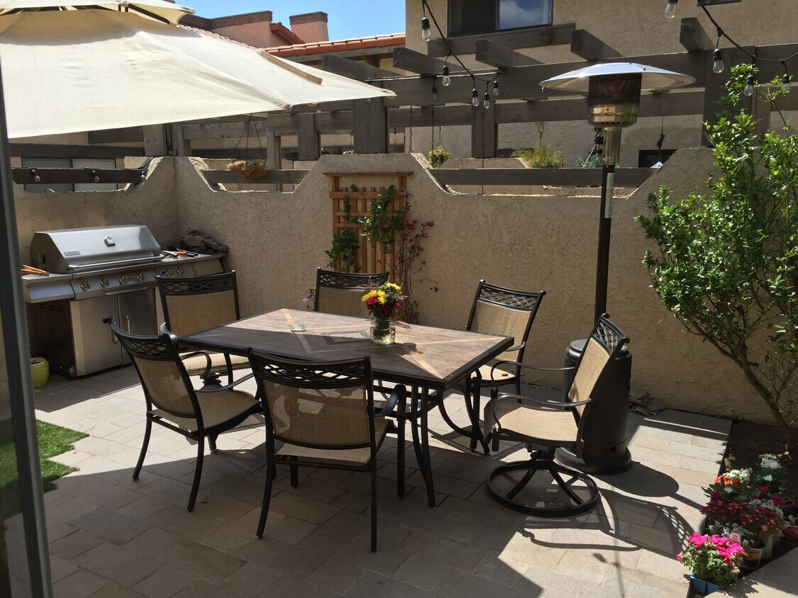 spacious outdoor patio area - 20310 Anza Ave