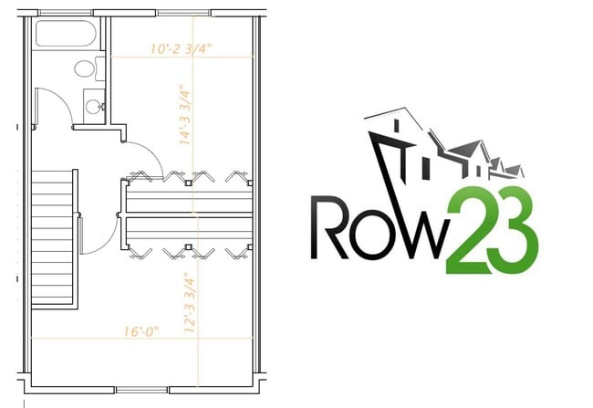 2nd floor plan (closets may vary) - 2330 Peters Dr