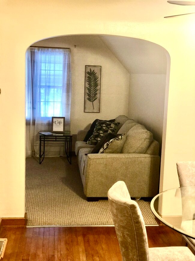 Living room shown from dining area - 4110 W Roosevelt Dr