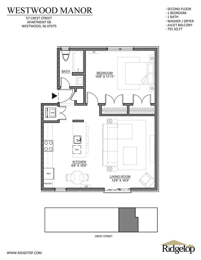 Interior Photo - Westwood Manor: In-Unit Washer & Dryer, Co...