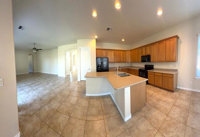 View From Nook of Kitchen & Family Room - 3163 S Porter St