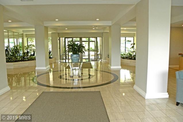 Beautiful riverfront lobby, 24 hour desk, security, exit to pool and bike path - 501 Slaters Ln