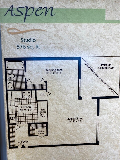 LAYOUT - 1223 E Prairie Brook Dr