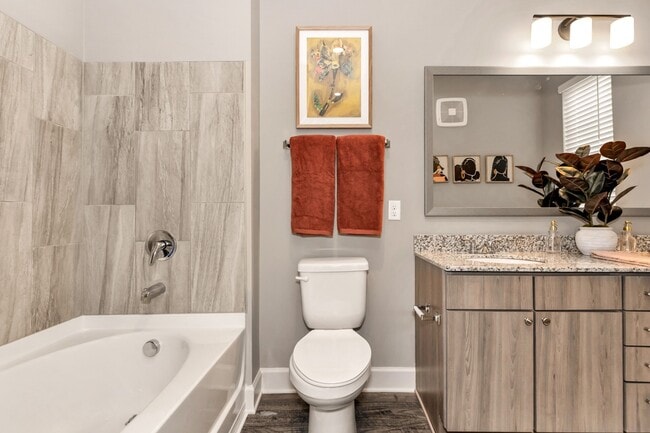 Bathroom - Argento at Oakland Springs Apartments