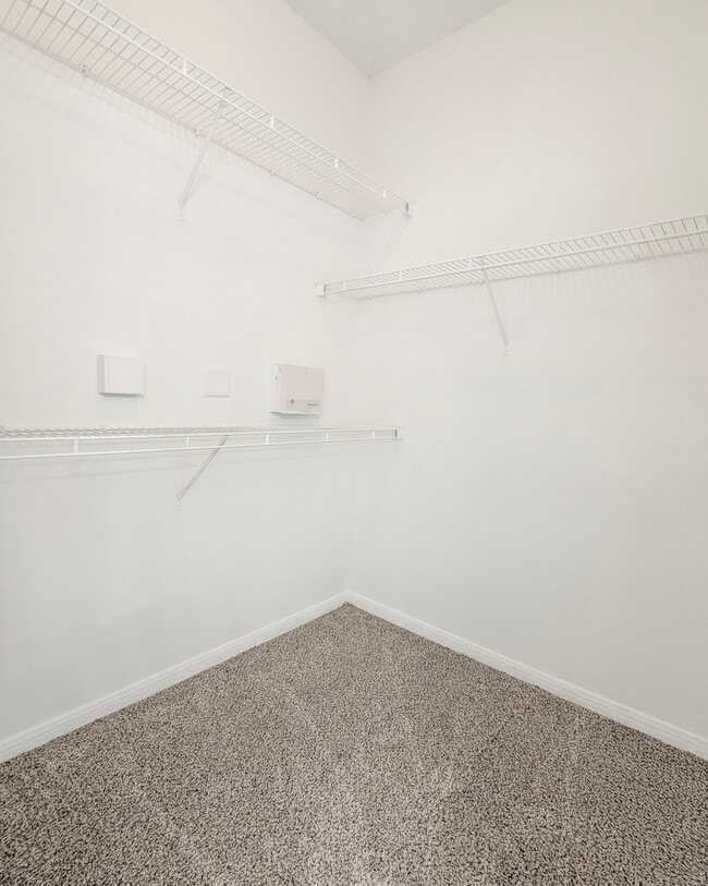 Walk in Closet - Woodland Hills Luxury Apartments