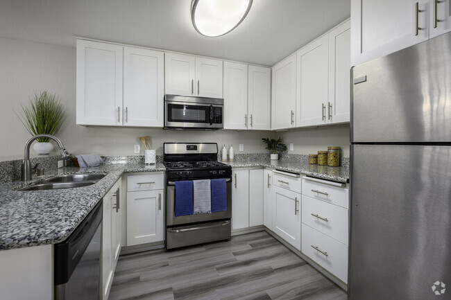 2BR, 2BA - 966SF - Kitchen - The Oaks at Hackberry