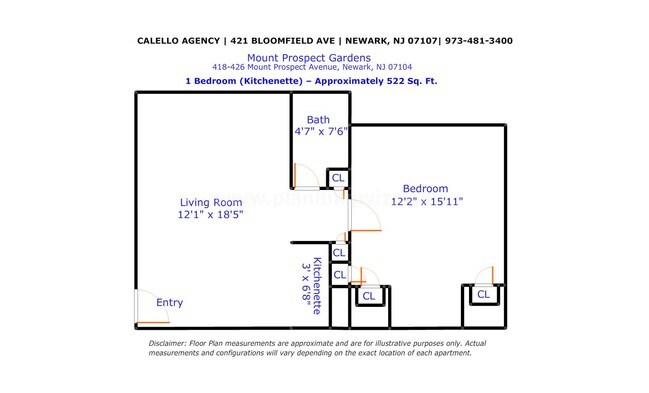 1BR/1BA - Mount Prospect Gardens