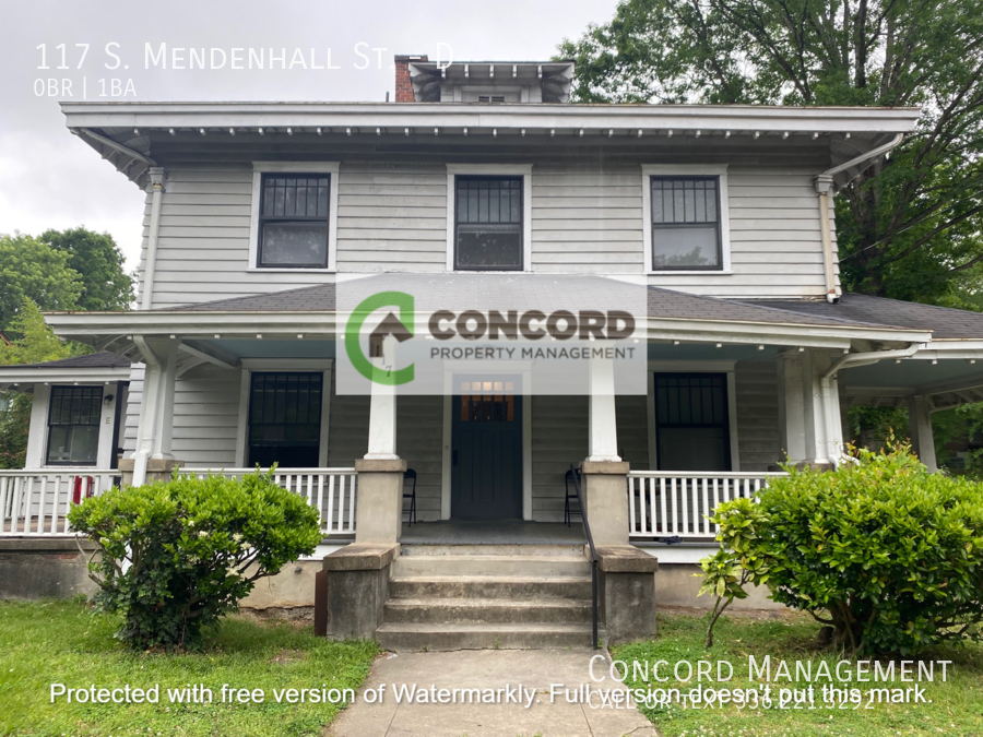 Primary Photo - 117 South Mendenhall St. - D/Concordmgmt.c...