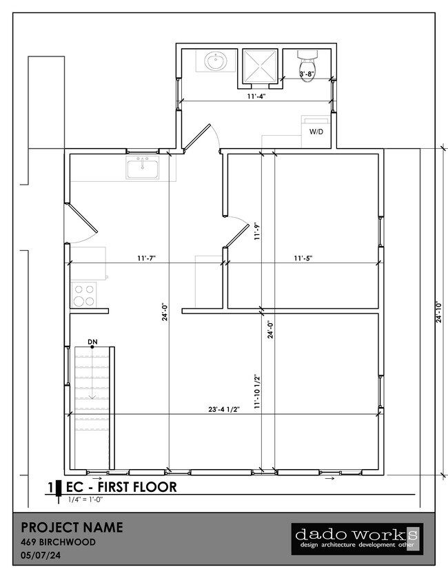 Plano de la planta superior - 469 Birchwood Hts