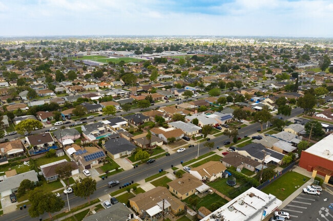 Norwalk is a quiet and safe suburb in California.
