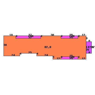 Floor Plan for Building 3 - Springfield Manor