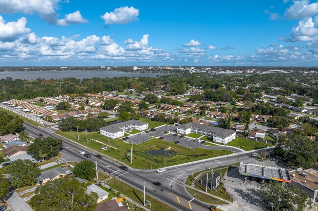 Aerial Photo - Winter Lake Apartments