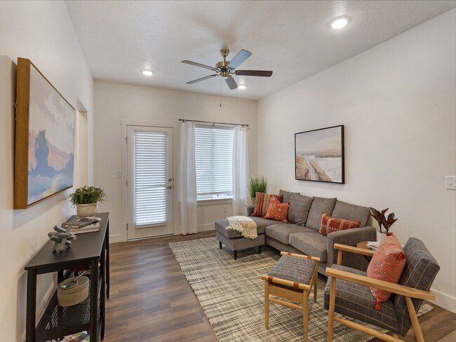 Cozy Living Room - Matheson Apartments