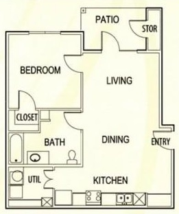 1 Bedroom ADA.png - Lakeside Villas