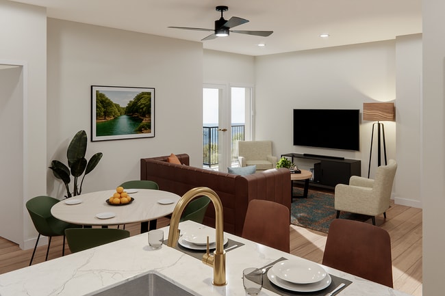 Kitchen_Dining_Living Room - The Sinclair