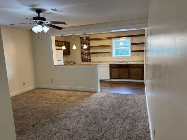 Open living room - 414 E 2nd St
