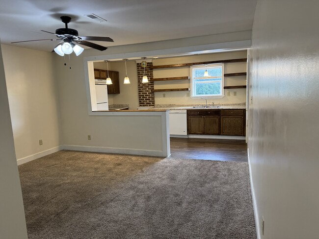 Open living room - 414 E 2nd St