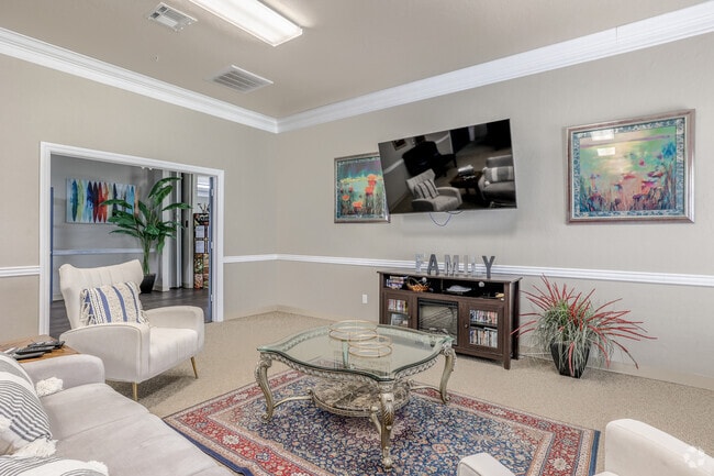 TV Room - Silver Elm Estates of Edmond