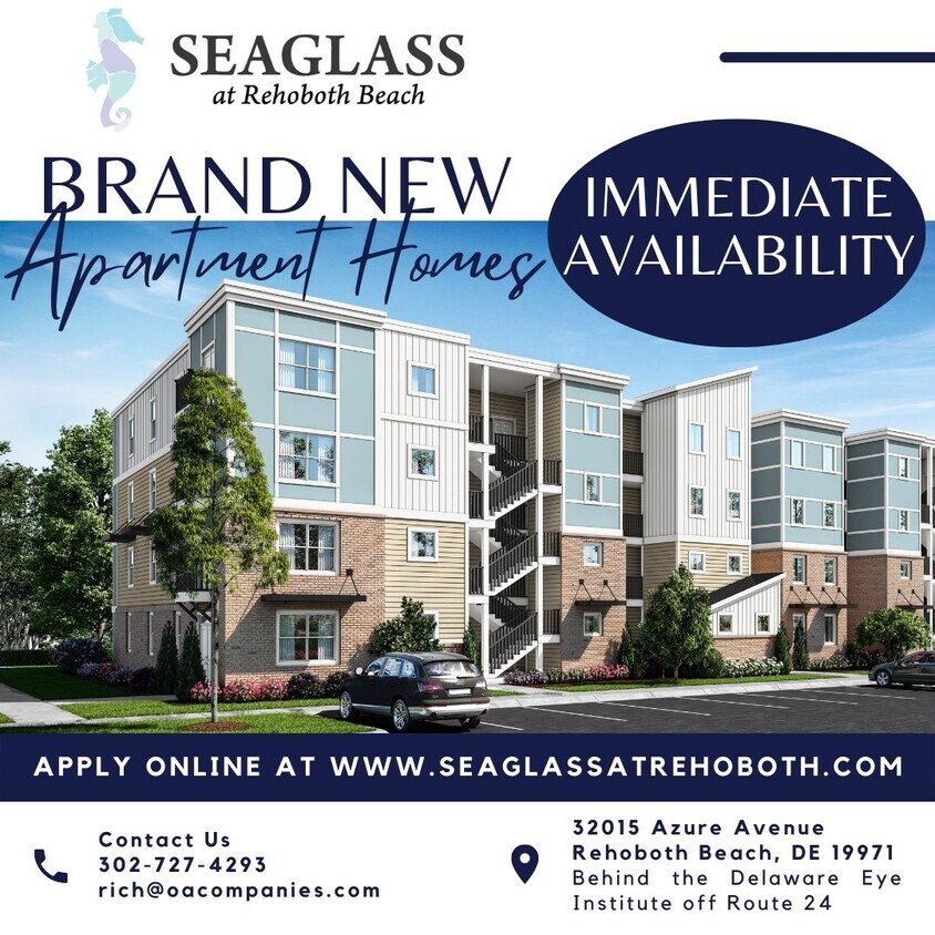 Seaglass at Rehoboth 32015 Azure Ave Rehoboth Beach, DE