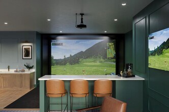 Golf Simulator - Celadon at Grandview Apartment Homes